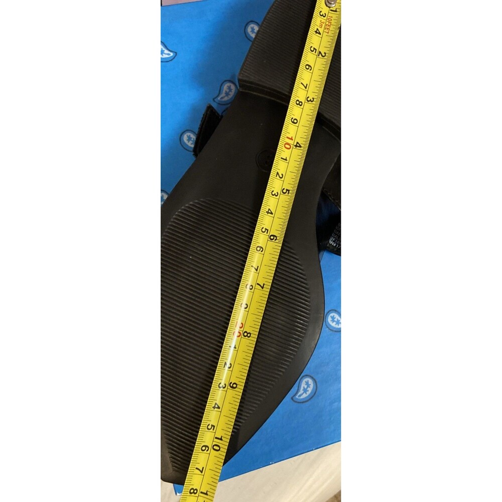 Peyton Double Buckle Slingback Flats Black Women’s Sz 8 NWT  Wild Fable Fashion - Picture 12 of 16